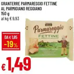 Galassia Granterre parmareggio fettine al parmigiano reggiano offerta