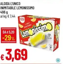 Galassia Algida l'unico inimitabile lemonissimo offerta
