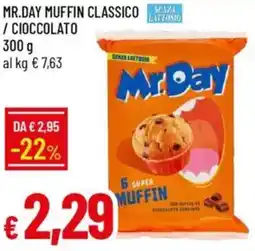 Mr.day muffin classico z / cioccolato