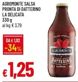 Galassia Agromonte salsa pronta di datterino la delicata offerta