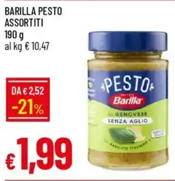Galassia Barilla pesto assortiti offerta