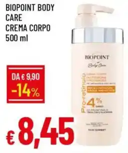 Galassia Biopoint body care crema corpo offerta