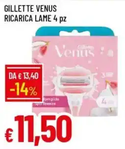 Galassia Gillette venus ricarica lame 4 pz offerta
