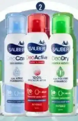 Galassia Sauber deodry spray offerta