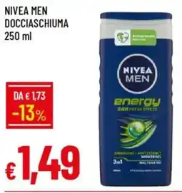 Galassia Nivea men docciaschiuma offerta