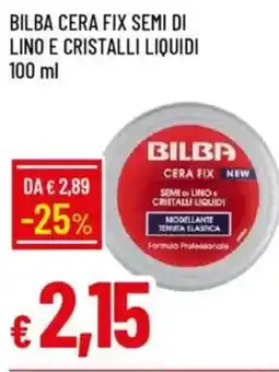 Galassia Bilba cera fix semi di lino e cristalli liquidi offerta