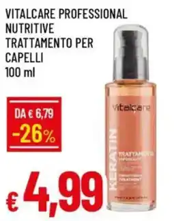 Galassia Vitalcare professional nutritive trattamento per capelli offerta