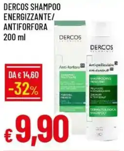 Galassia Dercos shampoo energizzante/ antiforfora offerta