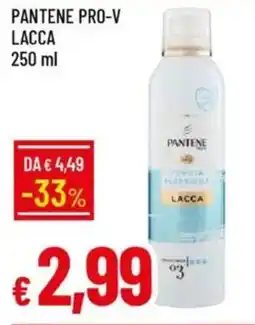 Galassia Pantene pro-v lacca offerta