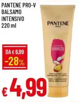Galassia Pantene pro-v balsamo intensivo offerta