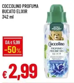 Galassia Coccolino profuma bucato elixir offerta