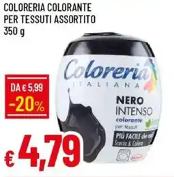 Galassia Coloreria colorante per tessuti assortito offerta
