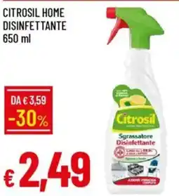 Galassia Citrosil home disinfettante offerta