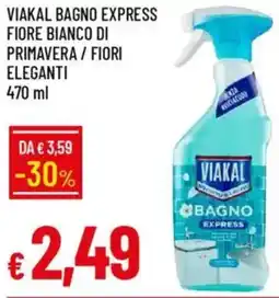 Galassia Viakal bagno express fiore bianco di primavera / fiori eleganti offerta