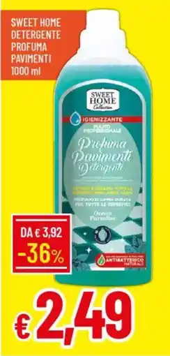 Galassia Sweet home detergente profuma pavimenti offerta