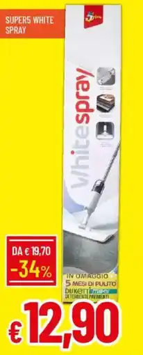 Galassia Super5 white spray offerta