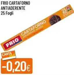 Galassia Frio cartaforno antiaderente 25 fogli offerta