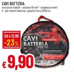 Galassia Cavi batteria offerta