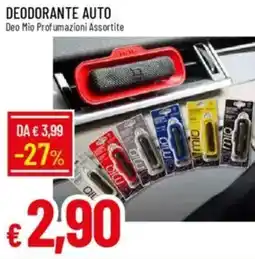 Galassia Deodorante auto offerta