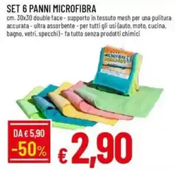 Galassia Set 6 panni microfibra offerta
