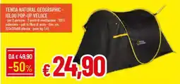 Galassia Tenda natural geographic- igloo pop-up veloce offerta