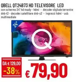 Galassia QBELL QT24B73 HD TELEVISORE LED offerta