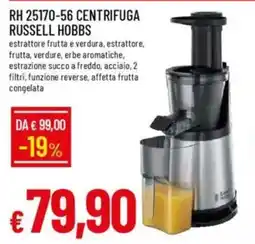 Galassia Rh 25170-56 centrifuga RUSSELL HOBBS offerta