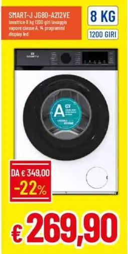 Galassia SMART-J JG80-A212VE lavatrice offerta