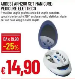 Galassia ARDES ARM288 set manicure- pedicure elettrico offerta