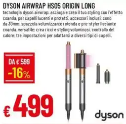 Galassia DYSON airwrap hs05 origin long offerta