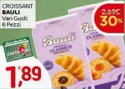 Crai CROISSANT BAULI Vari Gusti offerta