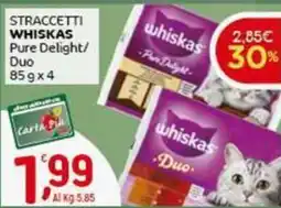 Crai STRACCETTI WHISKAS Pure Delight/Duo offerta