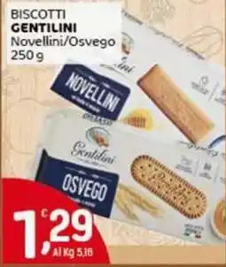 Crai Biscotti GENTILINI offerta