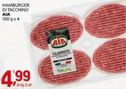 Crai Hamburger di tacchino AIA offerta