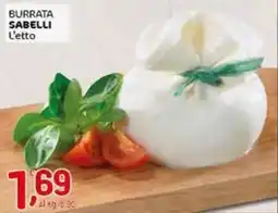 Crai Burrata SABELLI offerta