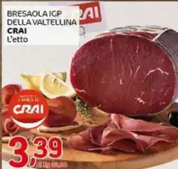 Crai Bresaola igpai della valtellina CRAI offerta