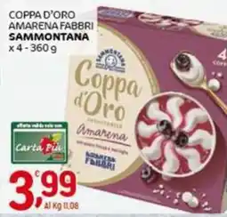 Crai Coppa d'oro amarena fabbri SAMMONTANA offerta
