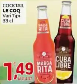 Crai Cocktail LE COQ vari tipi offerta