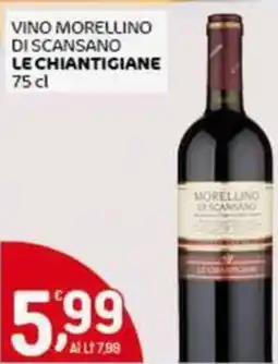 Crai Vino morellino di scansano LE CHIANTIGIANE offerta