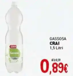 Crai Gassosa CRAI offerta
