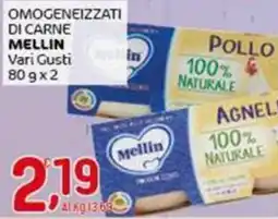 Crai Omogeneizzati di carne MELLIN Vari Gusti offerta