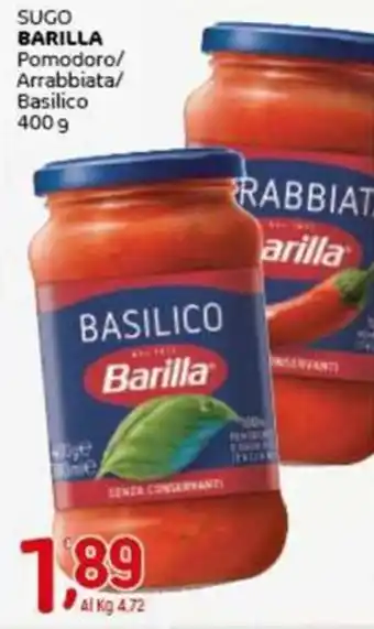 Crai Sugo BARILLA offerta