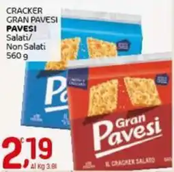 Crai Cracker gran pavesi PAVESI offerta
