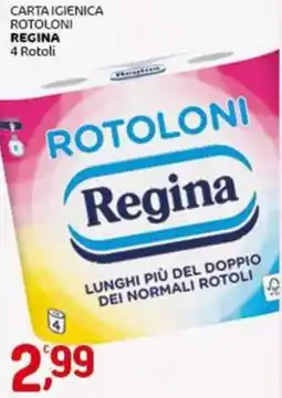 Crai Carta igienica rotoloní REGINA offerta