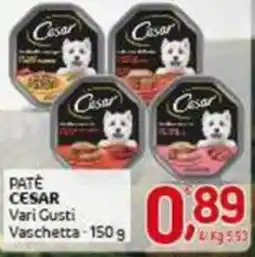 Crai Pate CESAR Vari Gusti Vaschetta offerta
