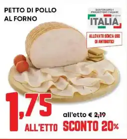 Panorama Petto di pollo al forno offerta