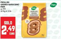 Panorama Frollini grano saraceno PAM offerta