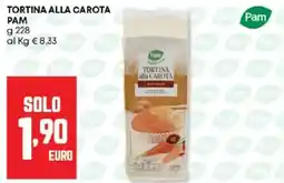 Panorama Tortina alla carota PAM offerta