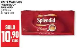 Panorama Caffè macinato "classico" SPLENDID offerta