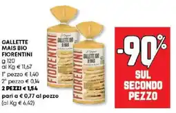 Panorama Gallette mais bio FIORENTINI offerta
